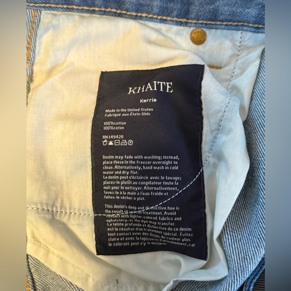 KHAITE Kerrie jeans - Picture 3 of 5